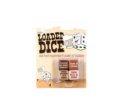Loaded dice drinking game 